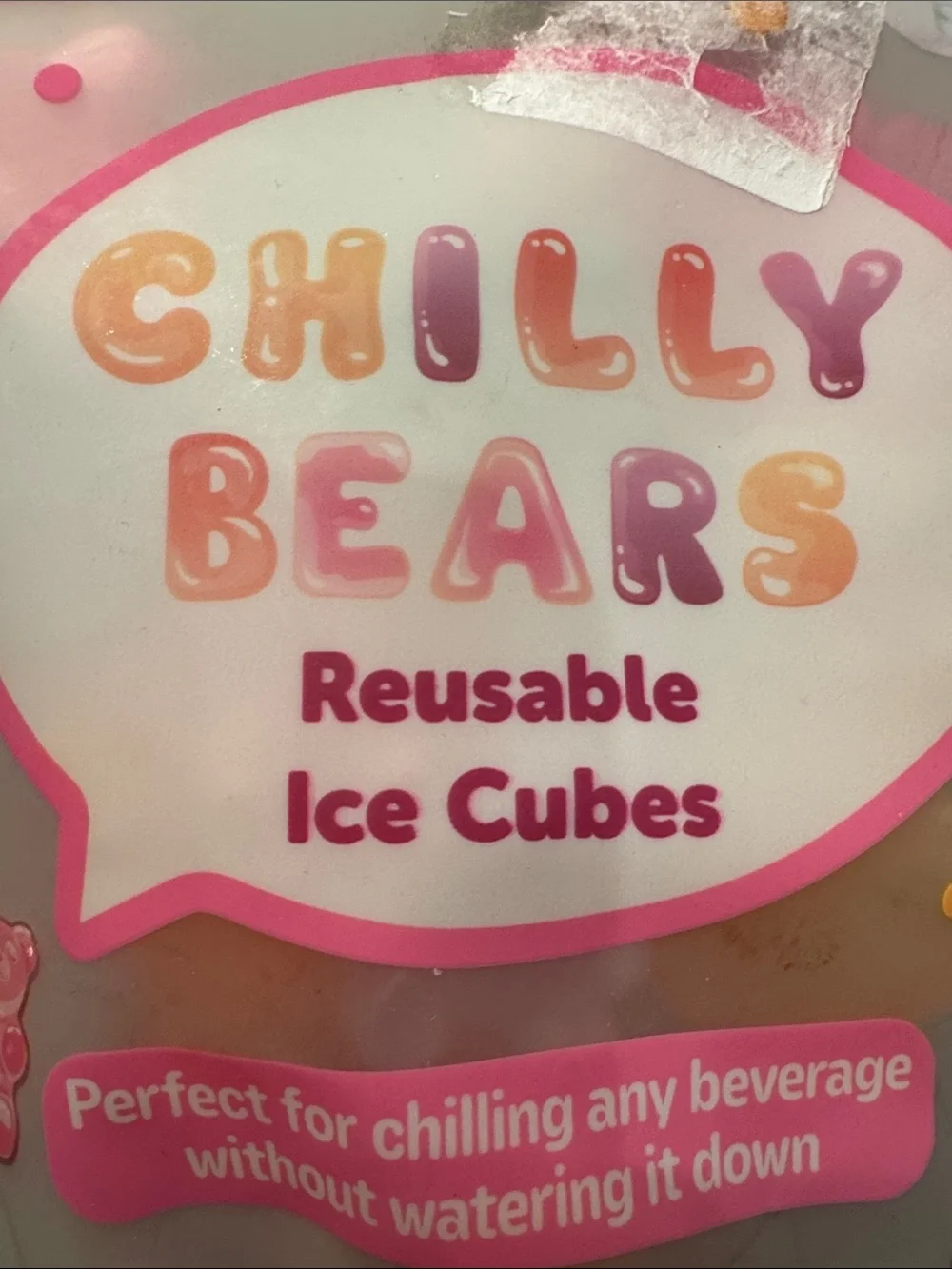 Reusable Ice Cubes - Pink/Multicolor